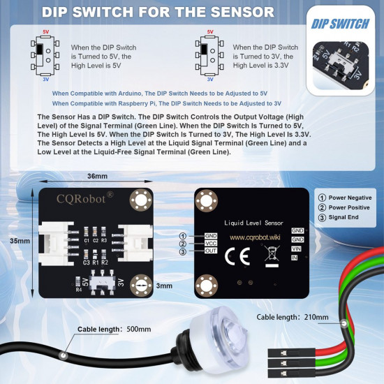 Contact Water / Liquid Level Sensor Contact Water / Liquid Level Sensor