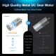 4.21:1 HP Metal DC Geared-Down Motor 25Dx47.8L mm 6W/6V with Fix Bracket. 4.21:1 HP Metal DC Geared-Down Motor 25Dx47.8L mm 6W/6V with Fix Bracket.
