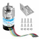 131.3:1 Metal DC Geared-Down Motor 37Dx65L mm 24V, with 64 CPR Encoder and Mounting Bracket. 131.3:1 Metal DC Geared-Down Motor 37Dx65L mm 24V, with 64 CPR Encoder and Mounting Bracket.