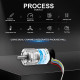 6.25:1 Metal DC Geared-Down Motor 37Dx65L mm 6V or 12V, with 64 CPR Encoder and Mounting Bracket. 6.25:1 Metal DC Geared-Down Motor 37Dx65L mm 6V or 12V, with 64 CPR Encoder and Mounting Bracket.
