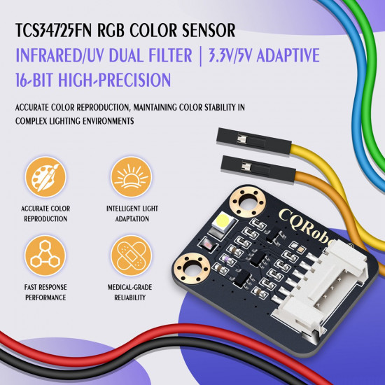 TCS34725FN RGB Color Sensor TCS34725FN RGB Color Sensor