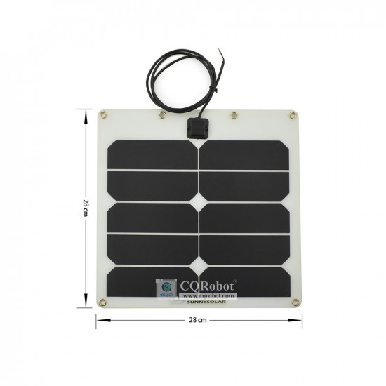 Semi Flexible Solar Panel (5V 2A) Semi Flexible Solar Panel (5V 2A)