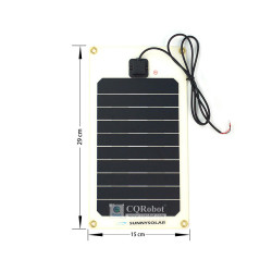 Semi Flexible Solar Panel (6V 1A)