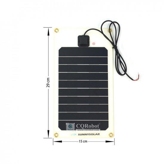 Semi Flexible Solar Panel (6V 1A) Semi Flexible Solar Panel (6V 1A)
