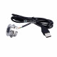 Round-Stainless Steel Threaded Capacitive Fingerprint Sensor (with LED)