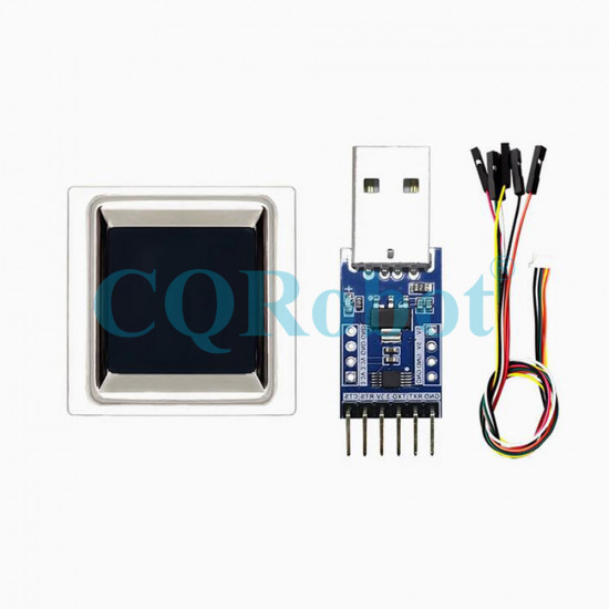 ZW0608 Capacitive Fingerprint Recognition Module Test Kit ZW0608 Capacitive Fingerprint Recognition Module Test Kit