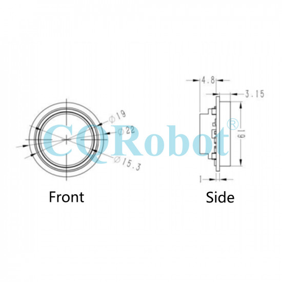1019C-1000 Capacitive Fingerprint Recognition Module Test Kit 1019C-1000 Capacitive Fingerprint Recognition Module Test Kit