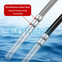 B3435 10K NTC Temperature Sensor, with PVC Cable 0.5M