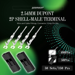 2.54 mm DuPont 2-Pin Male Connector Kit