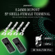 2.54 mm DuPont 2-Pin Female Connector Kit 2.54 mm DuPont 2-Pin Female Connector Kit
