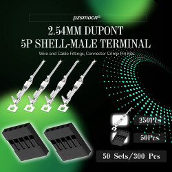 2.54 mm DuPont 5-Pin Male Connector Kit