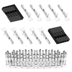 2.54 mm DuPont 5-Pin Female Connector Kit