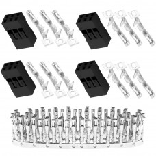 2.54 mm DuPont Double Row 3-Pin Female Connector Kit