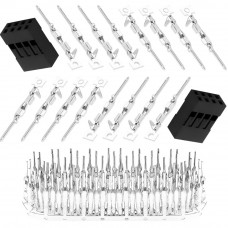 2.54 mm DuPont Double Row 4-Pin Male Connector Kit