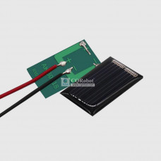 Solar Epoxy Plate Rectangle 30x18mm with Cable, 1V, 40MA, 0.04W