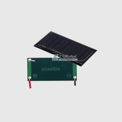 Solar Epoxy Plate Rectangle 44x24mm with Cable, 5V, 30MA, 0.15W