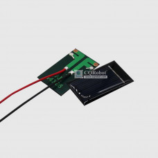 Solar Epoxy Plate Rectangle 44x26mm with Cable, 2V, 45MA, 0.09W