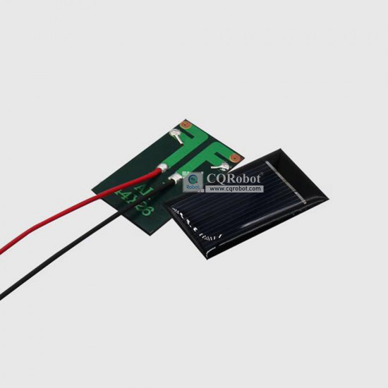Solar Epoxy Plate Rectangle 44x26mm with Cable, 2V, 45MA, 0.09W Solar Epoxy Plate Rectangle 44x26mm with Cable, 2V, 45MA, 0.09W