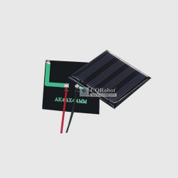 Solar Epoxy Plate Square 44x44mm with Cable, 2V, 50MA, 0.1W