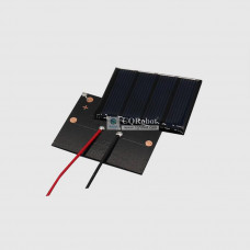Solar Epoxy Plate Rectangle 50.5x40.5mm with Cable, 2V, 80MA, 0.16W