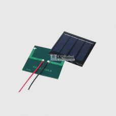 Solar Epoxy Plate Square 53.5x53.5mm with Cable, 2V, 80MA, 0.16W