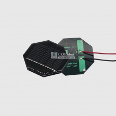 Solar Epoxy Plate Octagonal 55.5x55.5mm with Cable, 2.5V, 80MA, 0.2W
