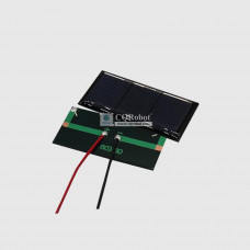 Solar Epoxy Plate Rectangle 60x30mm with Cable, 1.5V, 160MA, 0.24W