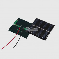 Solar Epoxy Plate Square 60x60mm with Cable, 2V, 100MA, 0.2W