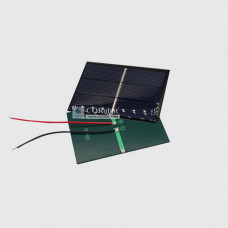Solar Epoxy Plate Rectangle 80x60mm with Cable, 1.5V, 300MA, 0.45W