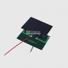 Solar Epoxy Plate Rectangle 65x48mm with Cable, 3V, 100MA, 0.3W