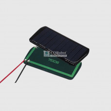 Solar Epoxy Plate Rectangle 75x36mm with Cable, 5V, 60MA, 0.3W