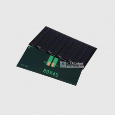 Solar Epoxy Plate Rectangle 80x45mm, 5V, 100MA, 0.5W