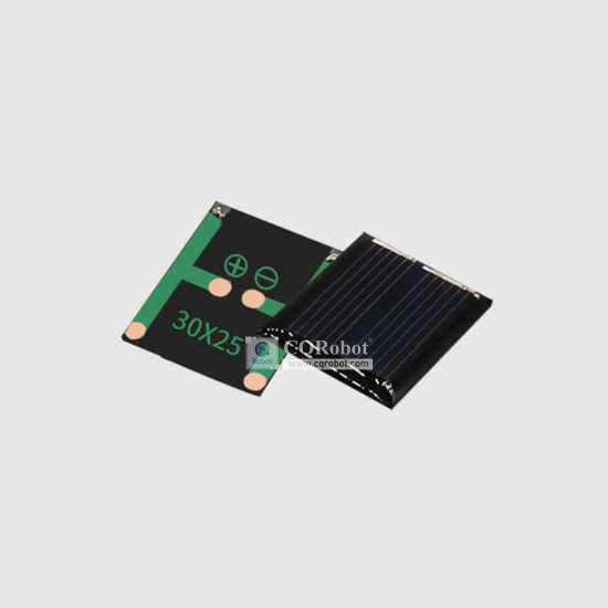 Solar Epoxy Plate Rectangle 30x25mm, 1V, 80MA, 0.08W Solar Epoxy Plate Rectangle 30x25mm, 1V, 80MA, 0.08W