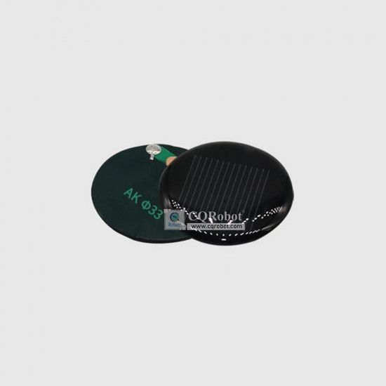 Solar Epoxy Plate Round-D33mm, 0.5V, 150MA, 0.075W Solar Epoxy Plate Round-D33mm, 0.5V, 150MA, 0.075W