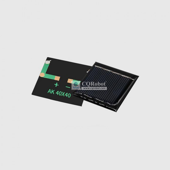 Solar Epoxy Plate Square 40x40mm, 2V, 100MA, 0.2W