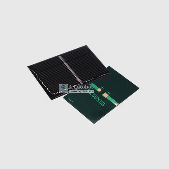 Solar Epoxy Plate Rectangle 58x38mm, 2V, 120MA, 0.24W Solar Epoxy Plate Rectangle 58x38mm, 2V, 120MA, 0.24W