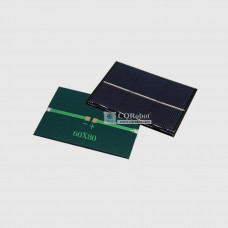 Solar Epoxy Plate Rectangle 80x60mm, 1.5V, 300MA, 0.45W