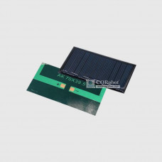 Solar Epoxy Plate Rectangle 70x39.5mm, 5.5V, 60MA, 0.33W
