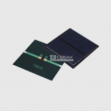 Solar Epoxy Plate Square 70x70mm, 5.5V, 100MA, 0.55W