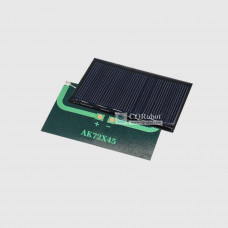 Solar Epoxy Plate Rectangle 72x45mm, 6V, 70MA, 0.42W