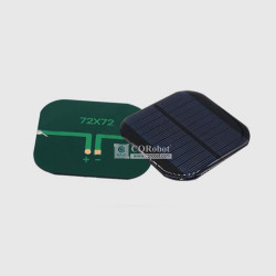 Solar Epoxy Plate Square 72x72mm, 5.5V, 130MA, 0.715W
