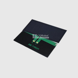 Solar Epoxy Plate Rectangle 74x37mm, 2.5V, 120MA, 0.3W