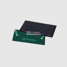 Solar Epoxy Plate Rectangle 77.5x40.5mm, 4.5V, 90MA, 0.405W