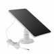 Solar Panel (4W 5V) with 3M DC5521 Charging Cable, White