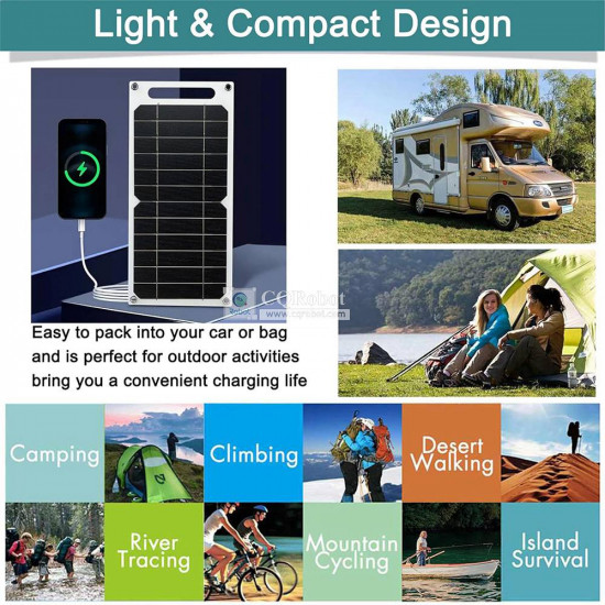 Monocrystalline Solar Panel (6W 5V)