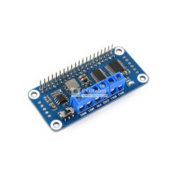 Motor Driver HAT for Raspberry Pi, I2C Interface