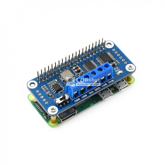 Motor Driver HAT for Raspberry Pi, I2C Interface Motor Driver HAT for Raspberry Pi, I2C Interface