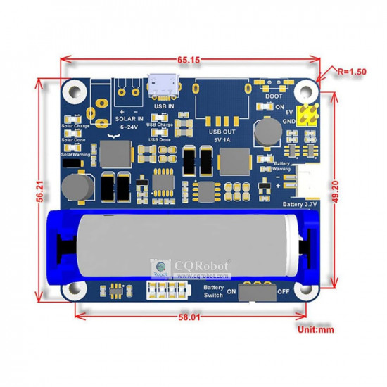 Solar Power Management Module, for 6V~24V Solar Panel Solar Power Management Module, for 6V~24V Solar Panel