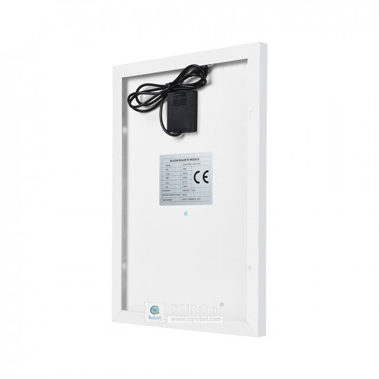 Solar Panel (18V 10W), with DC3.5-1.35 Plug