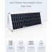 Semi-Flexible Solar Panel (18V 10W), with DC5521 and Dual USB Ports
